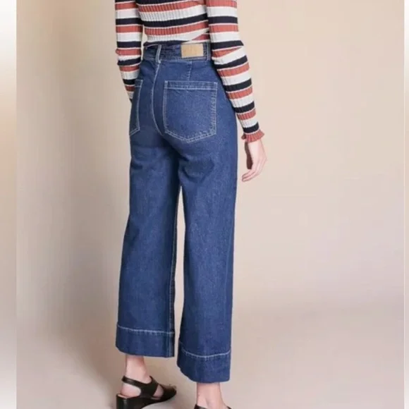 Apiece Apart Merida Denim Pants 0